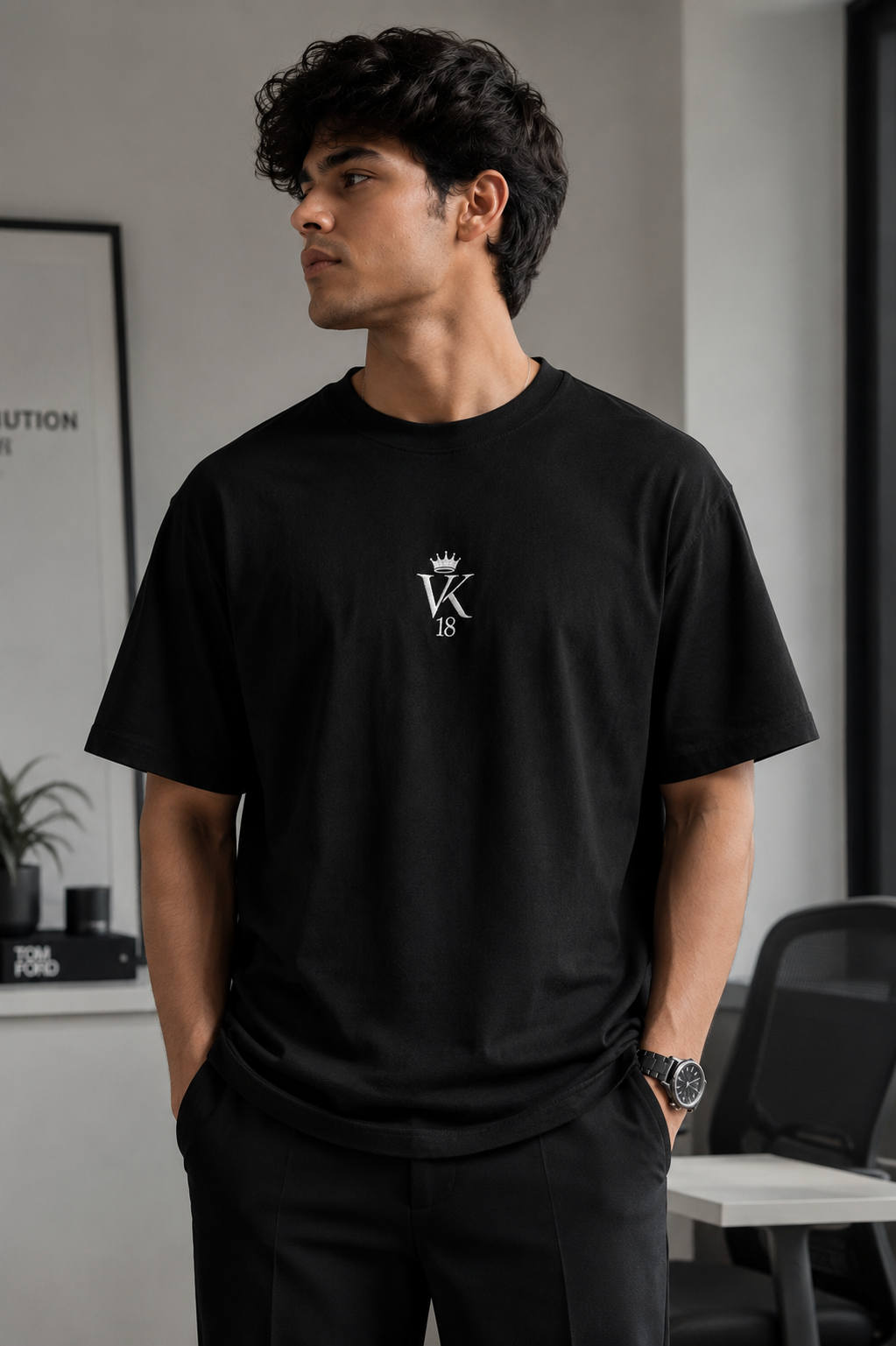 VK18 - Unisex Embroidered Tee