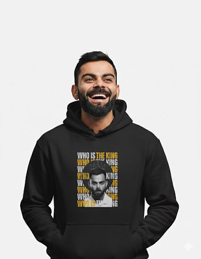 Who is the King - Unisex Oversized Hoodie