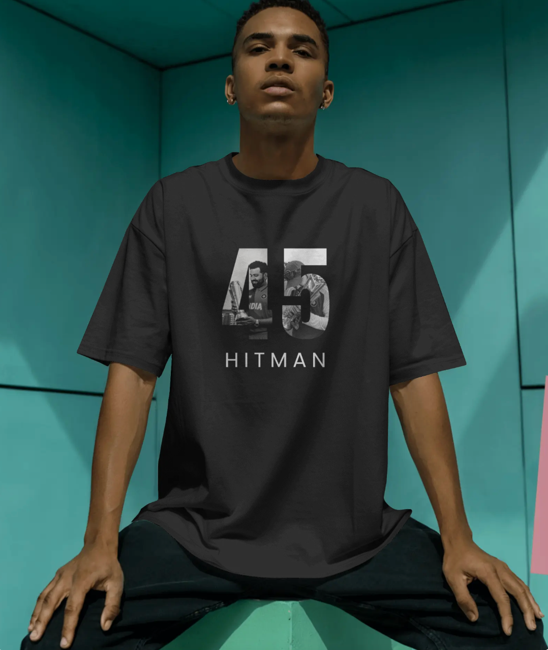 Rohit - Unisex Oversized Tshirt - FrameTheGame