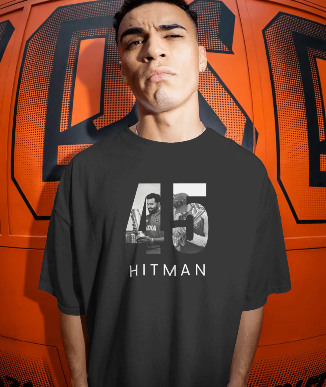 Rohit - Unisex Oversized Tshirt - FrameTheGame