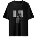 Believe - Dhoni oversized tshirt - FrameTheGame