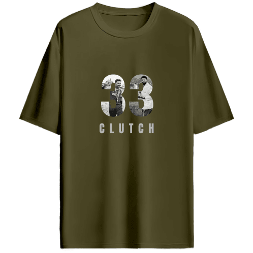 CLUTCH - Unisex Oversized Tshirt - FrameTheGame