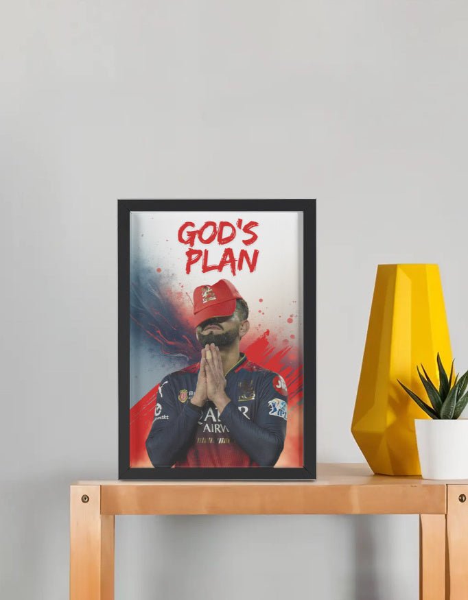 God's plan - Framed Poster - FrameTheGame