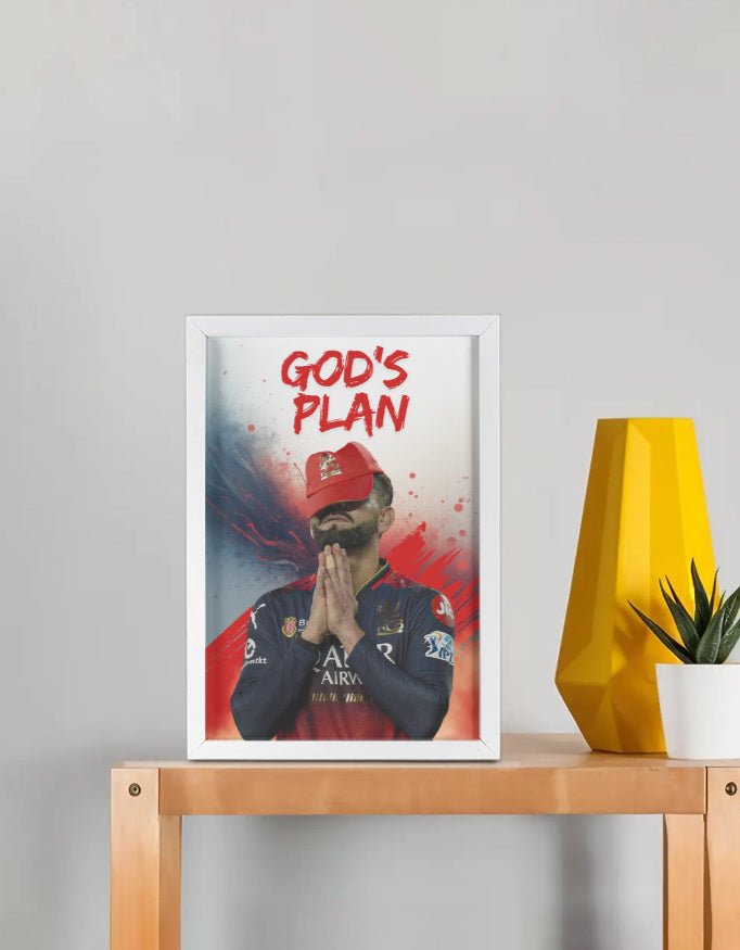 God's plan - Framed Poster - FrameTheGame
