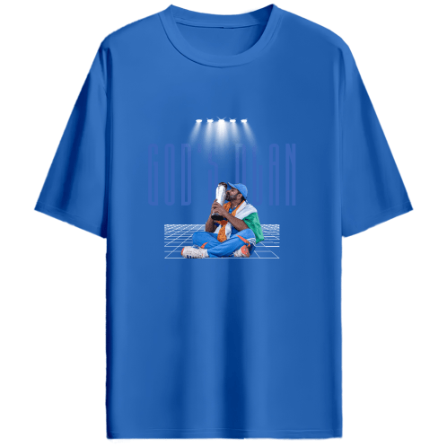 God's Plan Rohit - Unisex Oversized Tshirt - FrameTheGame
