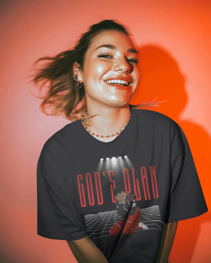 God's plan - Unisex Oversized T shirt