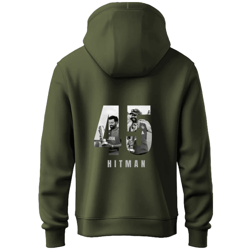 Gods plan x 45 - (Front & Back) Unisex Hoodie - FrameTheGame