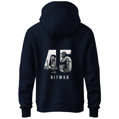 Gods plan x 45 - (Front & Back) Unisex Hoodie - FrameTheGame