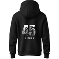 Gods plan x 45 - (Front & Back) Unisex Hoodie - FrameTheGame