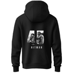 Gods plan x 45 - (Front & Back) Unisex Hoodie - FrameTheGame