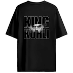 King Kohli (Back) - Unisex Oversized Tshirt - FrameTheGame