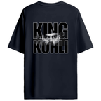 King Kohli (Back) - Unisex Oversized Tshirt - FrameTheGame