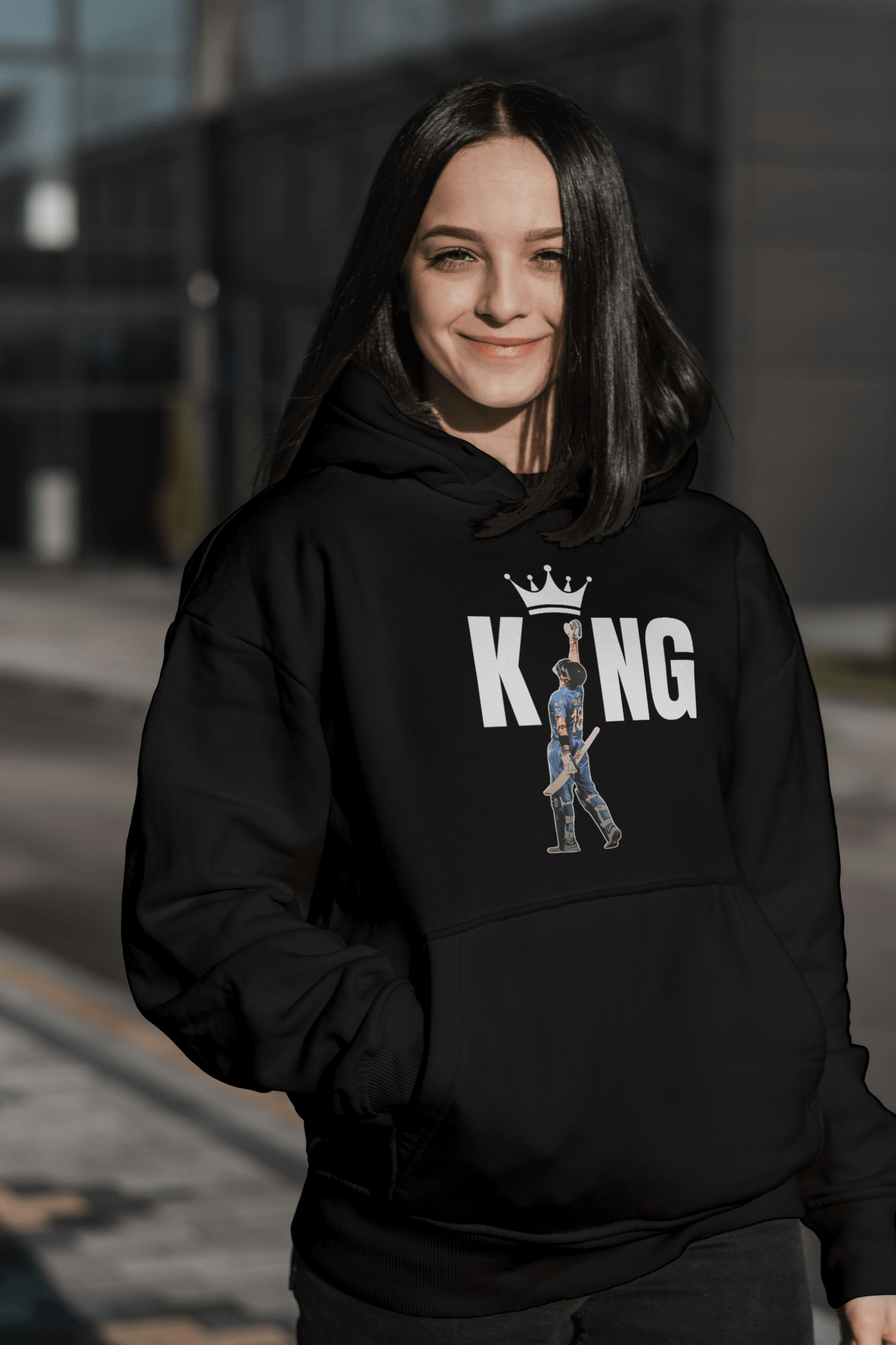 King - Unisex Hoodie - FrameTheGame