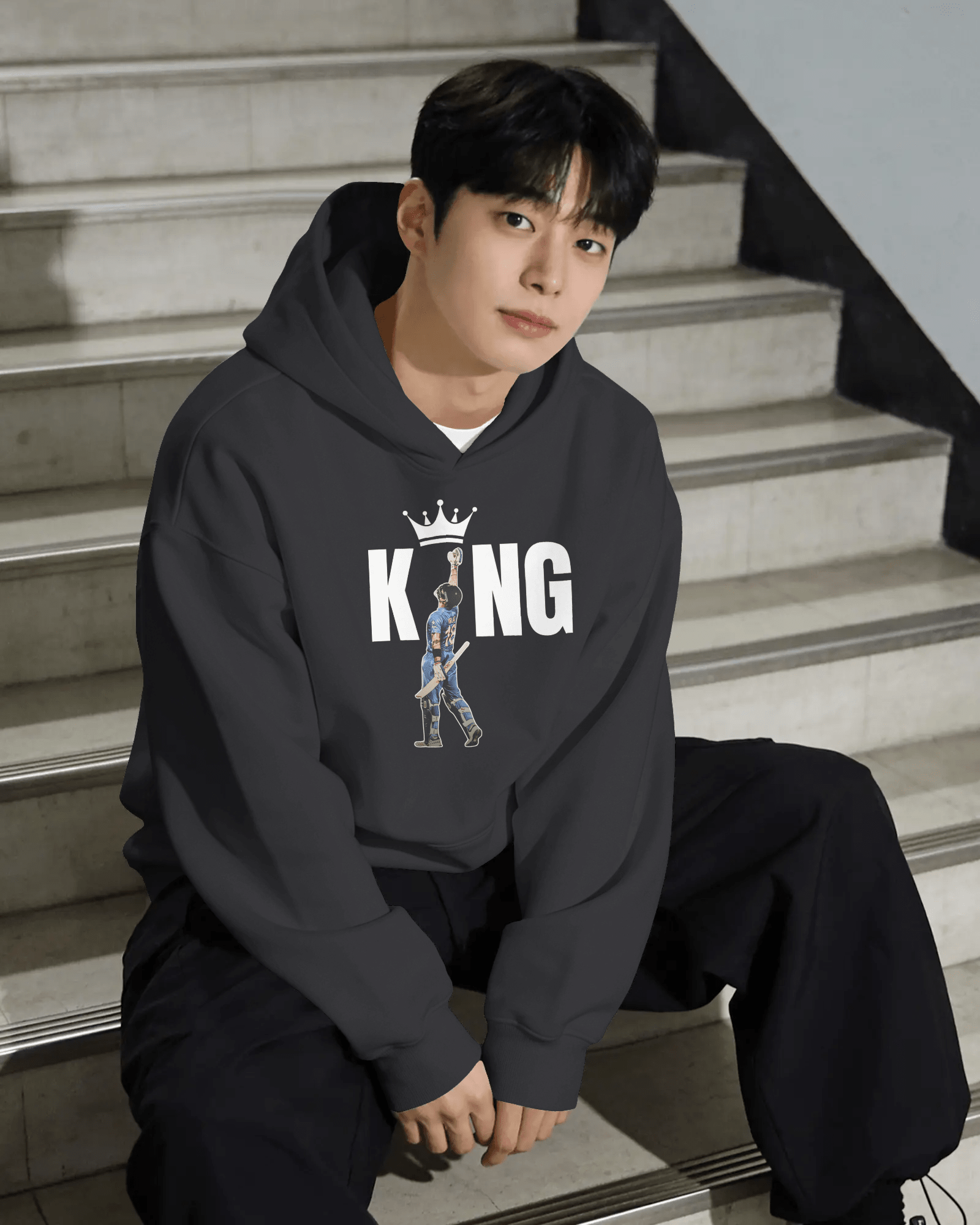 King - Unisex Hoodie - FrameTheGame