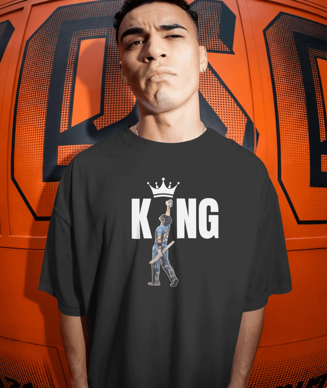 KING - Unisex Oversized Tshirt - FrameTheGame