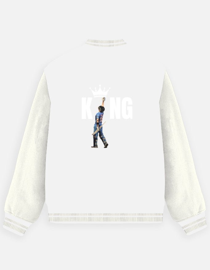 King - Unisex Varsity Jacket - FrameTheGame