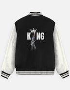 King - Unisex Varsity Jacket - FrameTheGame