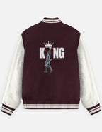 King - Unisex Varsity Jacket - FrameTheGame