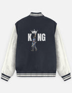 King - Unisex Varsity Jacket - FrameTheGame