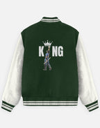 King - Unisex Varsity Jacket - FrameTheGame