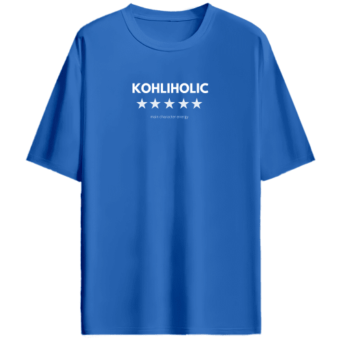 KohliHolic - Unisex Oversized Tshirt - FrameTheGame