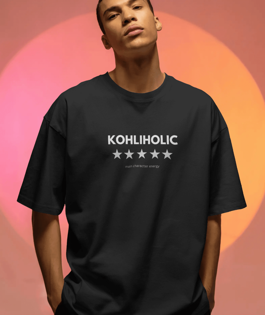 KohliHolic - Unisex Oversized Tshirt - FrameTheGame