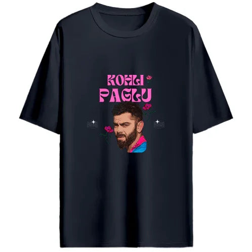 KohliPaglu - Unisex Oversized T shirt - FrameTheGame