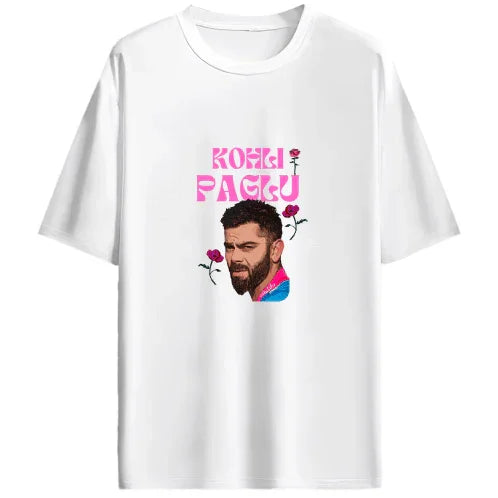 KohliPaglu - Unisex Oversized T shirt - FrameTheGame