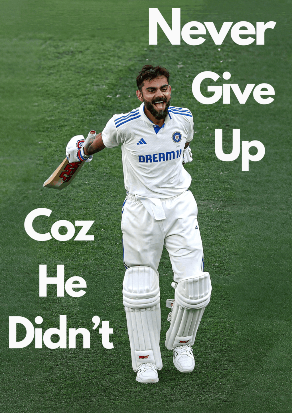 NEVER GIVE UP - FrameTheGame