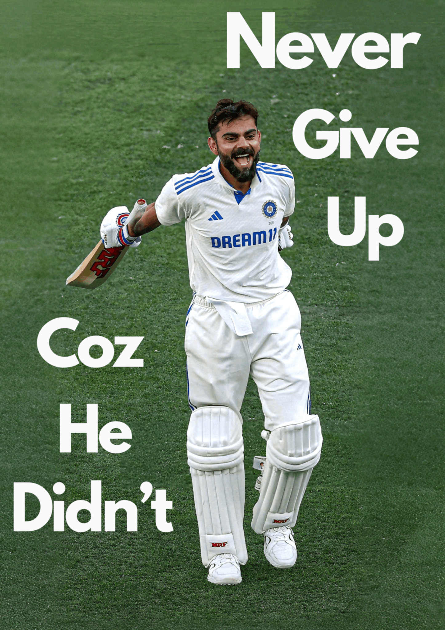 NEVER GIVE UP - FrameTheGame