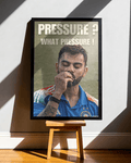 Pressure - Virat Framed Poster - FrameTheGame