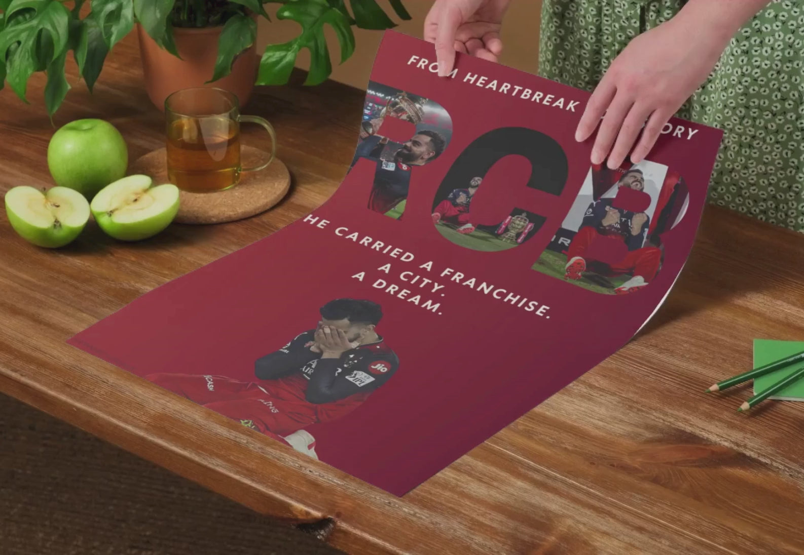 HE CARRIED A FRANCHISE