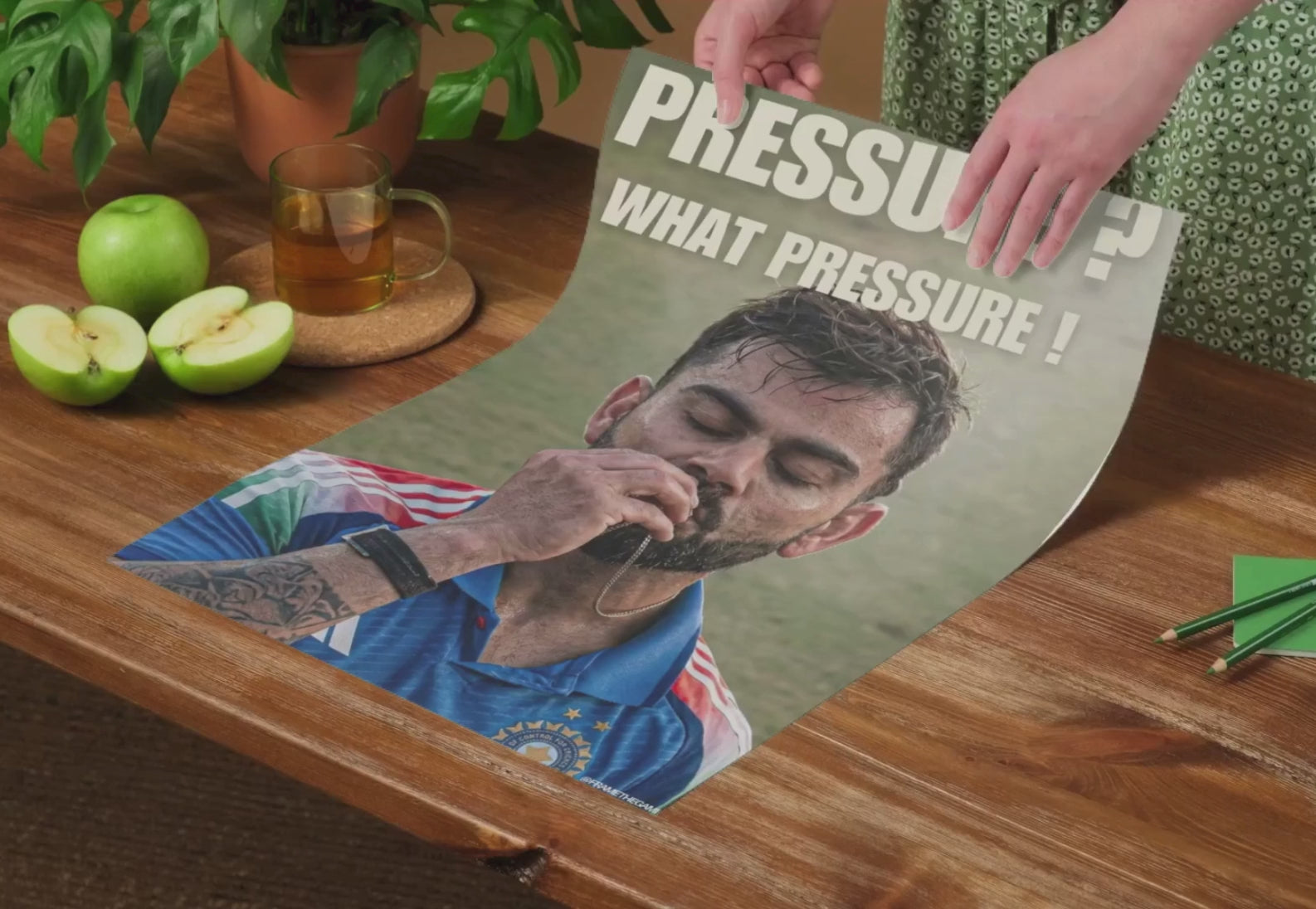 PRESSURE? WHAT PRESSURE!