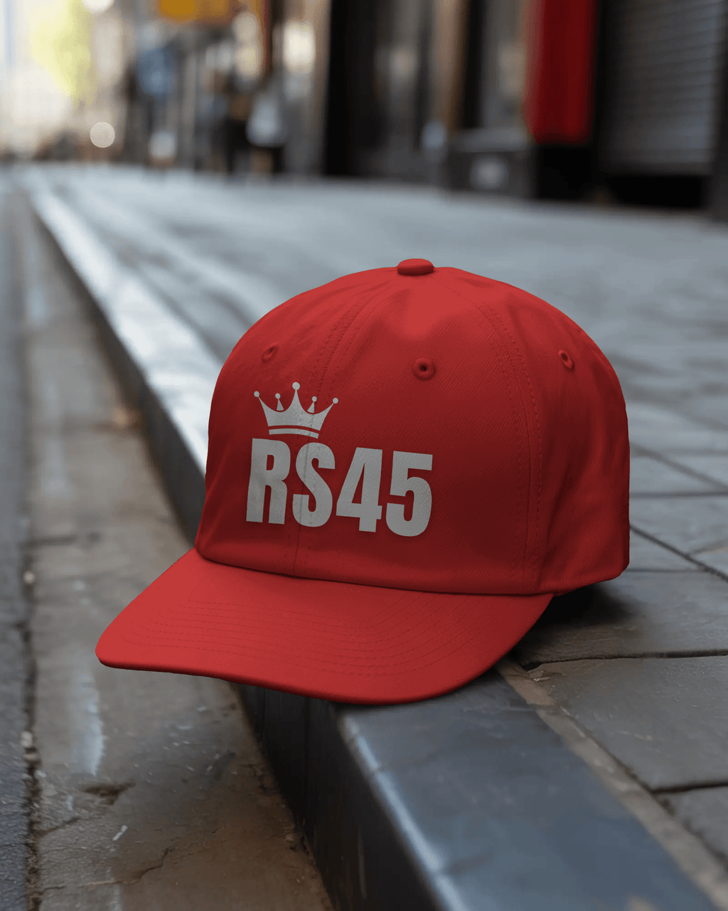 RS45 - Printed Baseball Cap - FrameTheGame