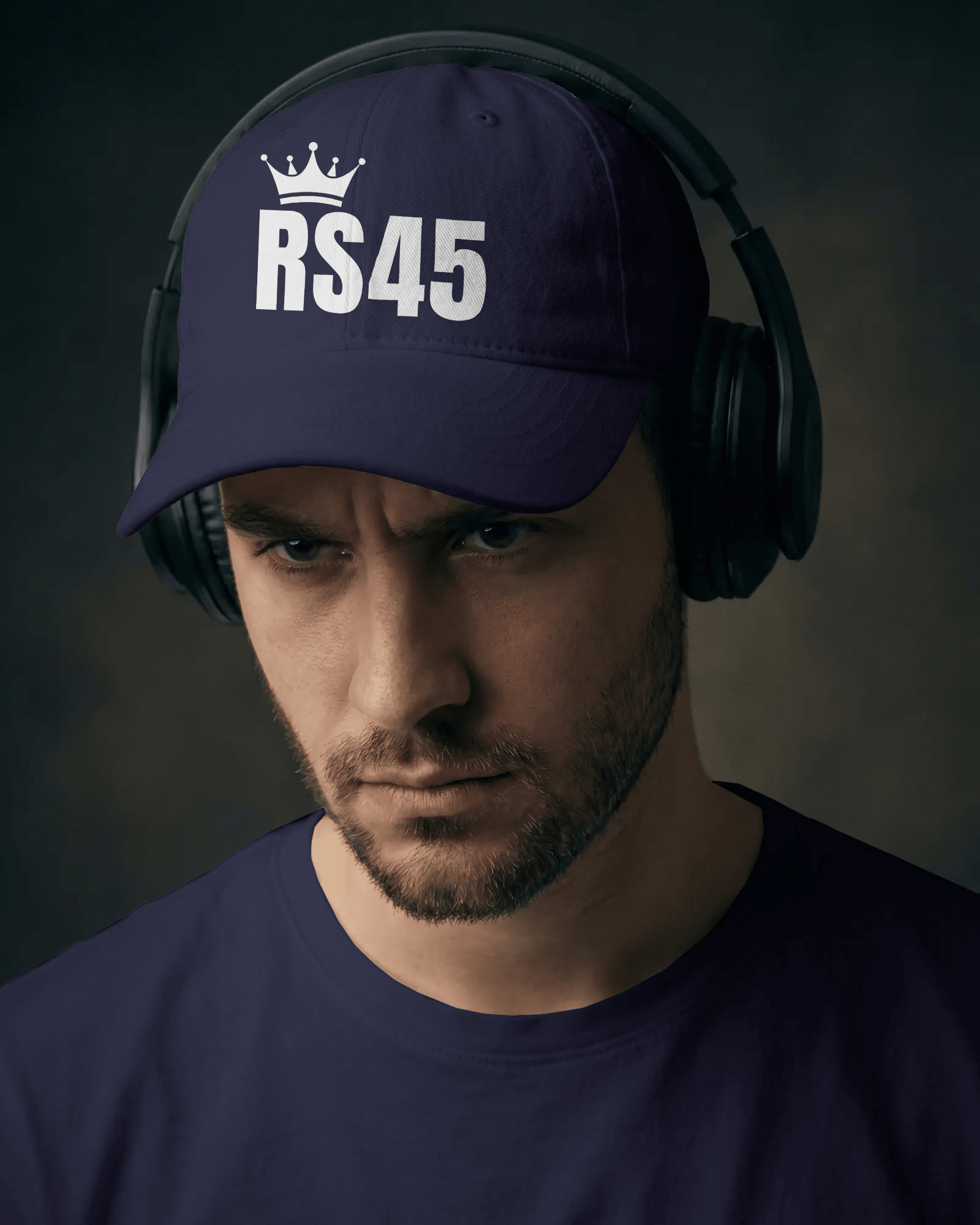 RS45 - Printed Baseball Cap - FrameTheGame