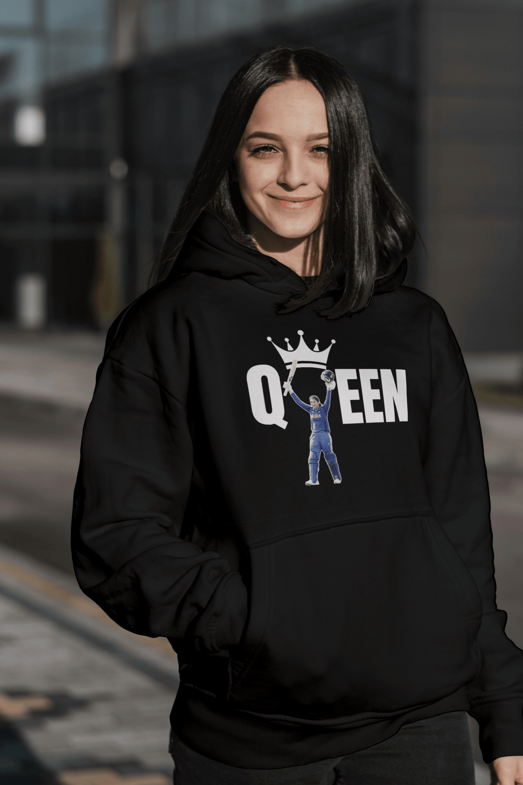 Smriti - Queen Unisex Hoodie - FrameTheGame