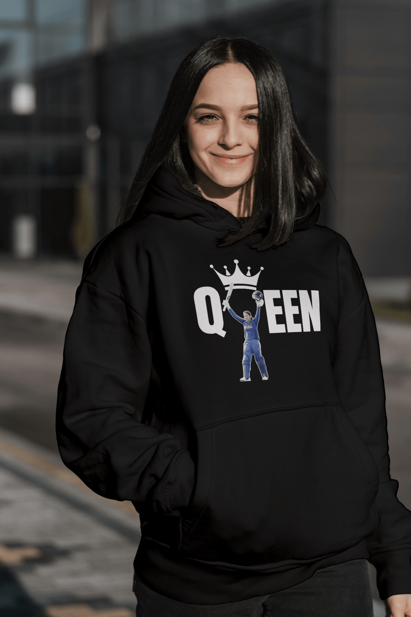 Smriti - Queen Unisex Hoodie - FrameTheGame