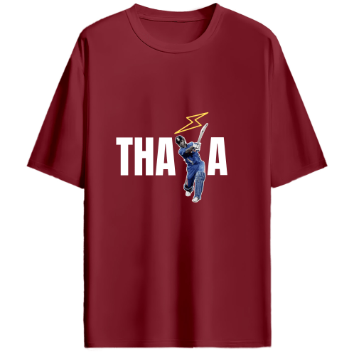 THALA - Unisex Oversized T shirt - FrameTheGame