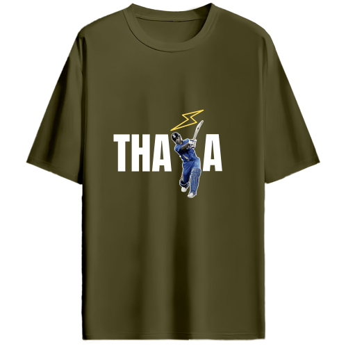 THALA - Unisex Oversized T shirt - FrameTheGame