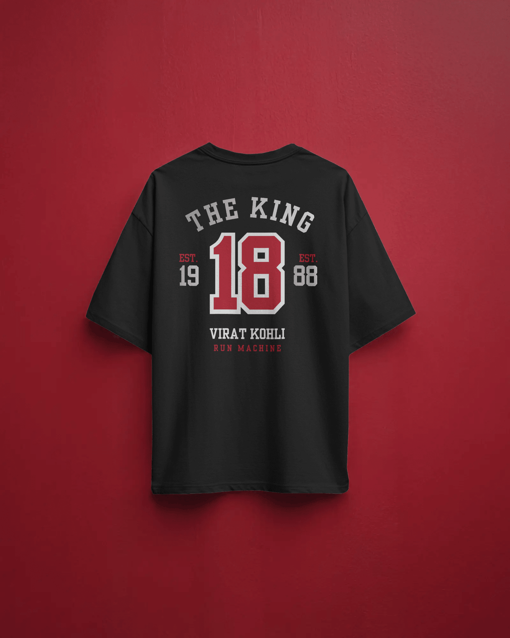 The KING 1988 - Unisex Oversized Tee - FrameTheGame