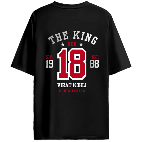 The KING 1988 - Unisex Oversized Tee - FrameTheGame