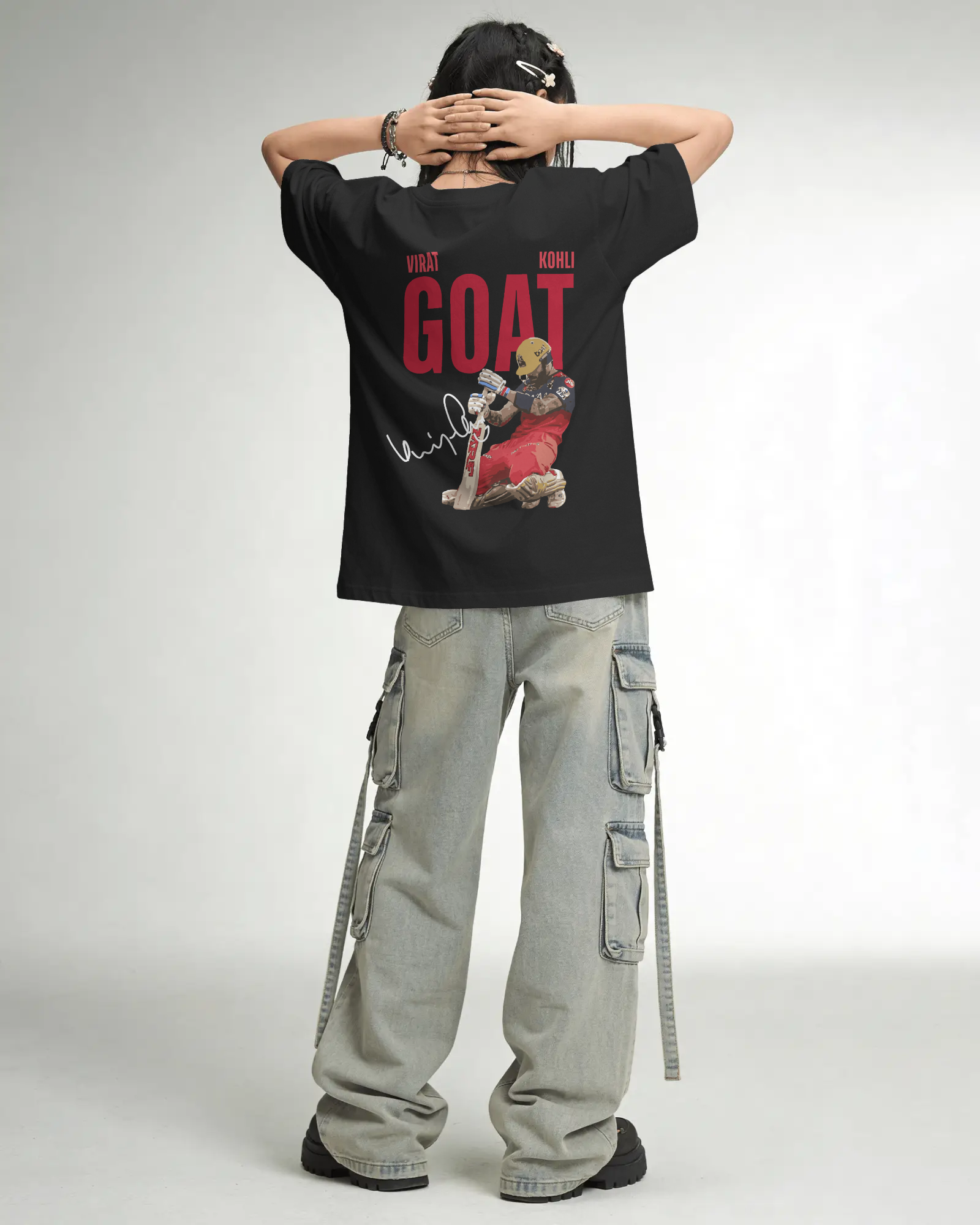 Kohli x Goat - Unisex Oversized Tshirt