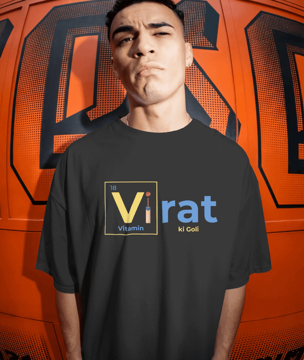 Virat (Vitamin ki Goli) - Blue - FrameTheGame