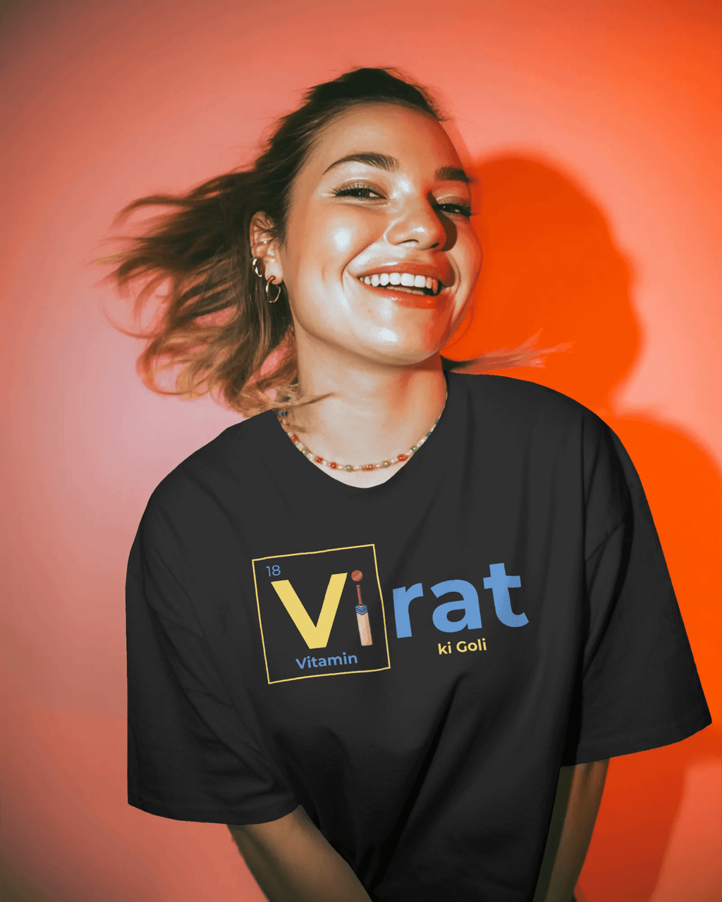 Vitamin Ki Goli - Unisex Oversized Tshirt - FrameTheGame