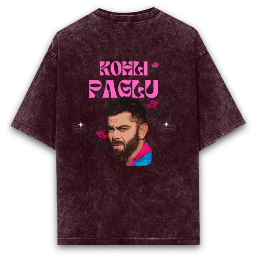 VK18 x KohliPaglu - Front & Back - FrameTheGame